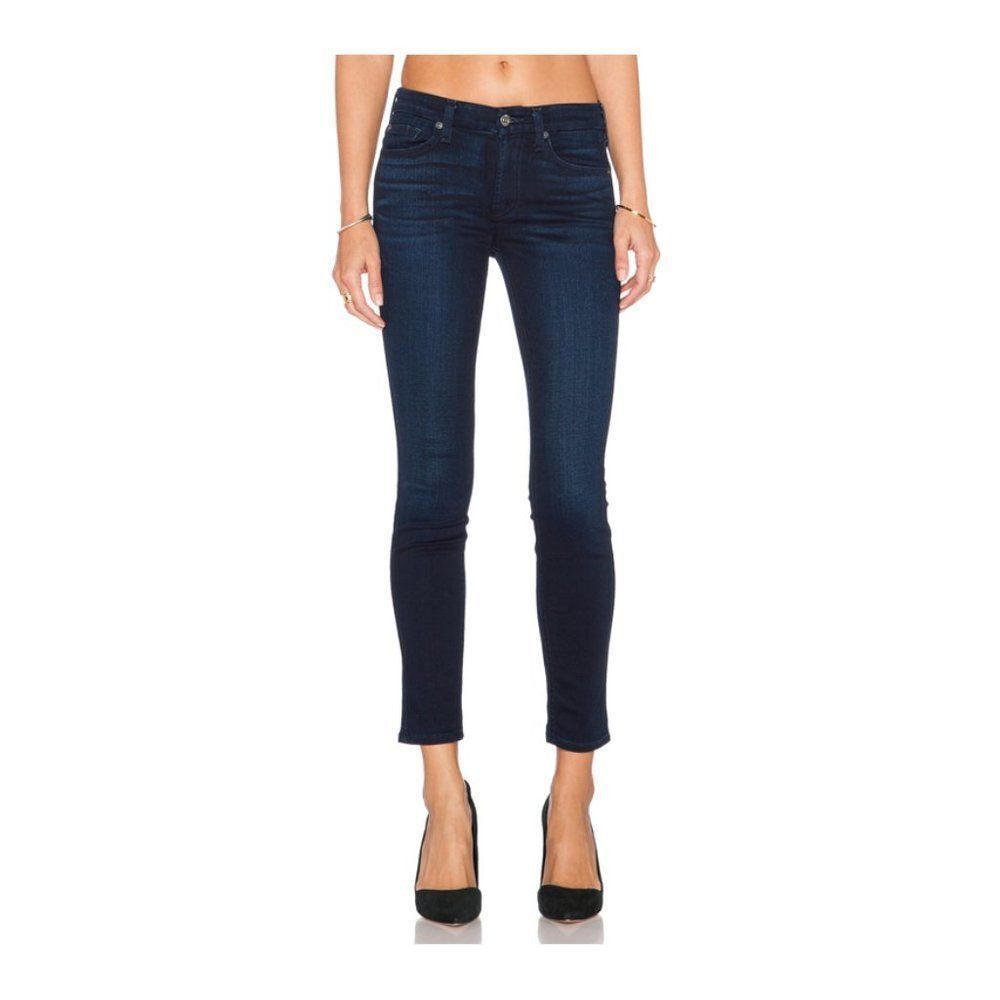 7 For All Mankind Cropped Skinny Jeans